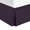 Purple, variant on Clara Clark Pleated Bed Skirt - 14 inch Tailored Drop Luxury Double Brushed Microfiber Dust Ruffle - Includes 8 Pins, Queen Size, White