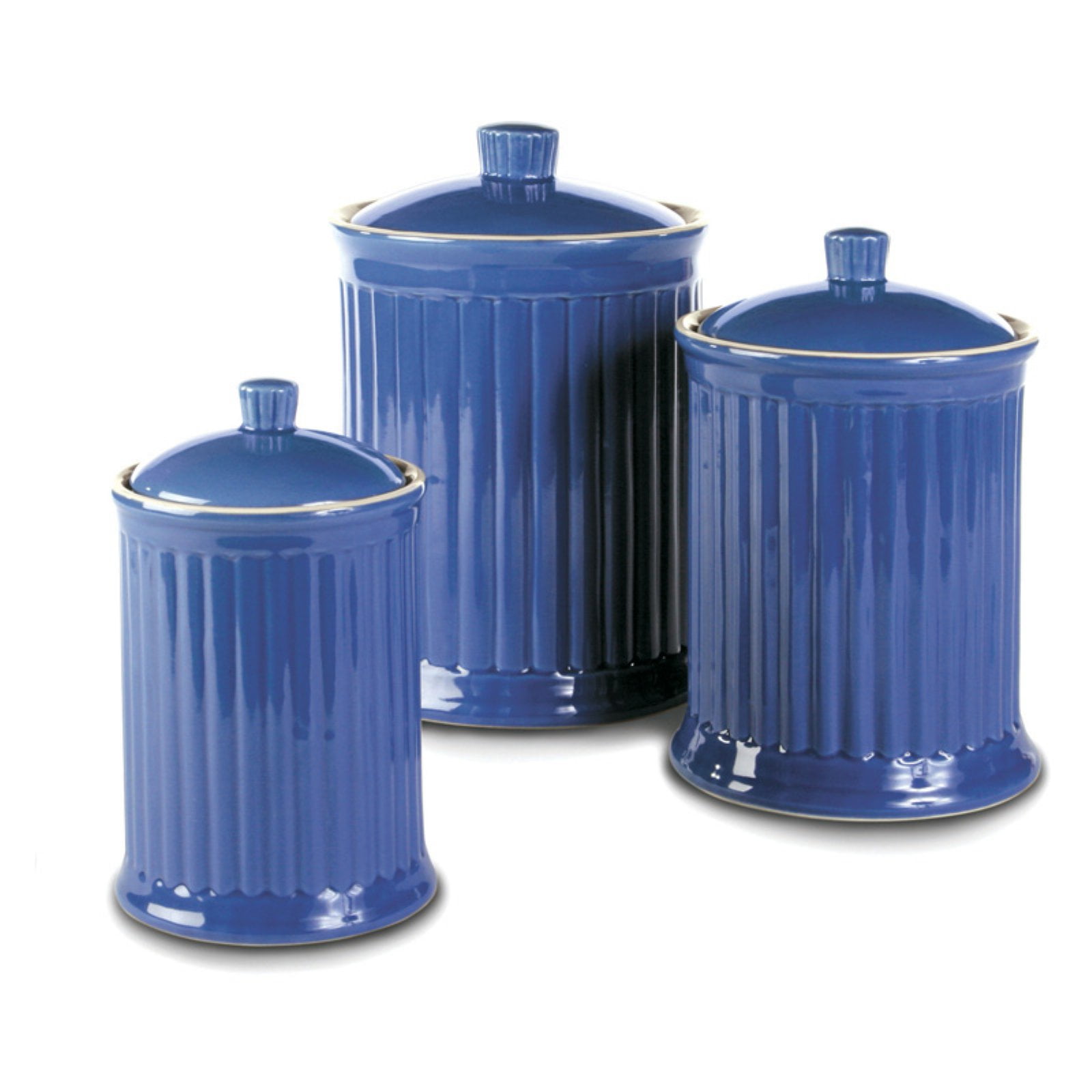 Omni Simsbury Canisters - Set of 3 - Blue