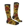 thumbnail image 3 of Balery Sunflower Printed Novelty Socks Men's Women's Crew Socks Sports Socks Knee High Socks Cotton Socks Quirky and Cool Socks, 3 of 9