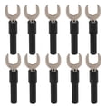thumbnail image 3 of Conector Tipo Banana En Forma De U, Cobre Rojo + PA 10 Piezas Conectores Tipo Banana En Forma De U De Apertura 8 Mm / 0,3 Pulgadas Para Multímetro ANGGREK Como se muestra en la descripción, 3 of 8