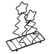 Summercome Cute Christmas Napkin Holder for Table Decor, Metal Bathroom Kitchen Accessories Napkins Holder Dinner Paper Napkin Holder Xmas Gift Decorative Christmas Tree Decorations