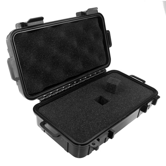 AOOCY Petite Étui 8 Pieds' avec Insert en Mousse Personnalisable - Étui Rigide Étanche IP67 pour Électronique Portable, Protection Téléphone, Outils et Accessoires en Verre (8.6 Pouces x 4.9 Pouces x 1.9 Pouces)
