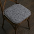 thumbnail image 3 of Broadway Memory Foam No Slip Back 16 x 16 Chair Pad Cushion 2 Pack - Multi-Blue, 3 of 7