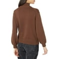 thumbnail image 2 of walmart Essentials Womens Plus Organic Cotton Funnel-Neck SweaterPlus Organic Cotton Funnel-Neck Sweater, 2 of 8