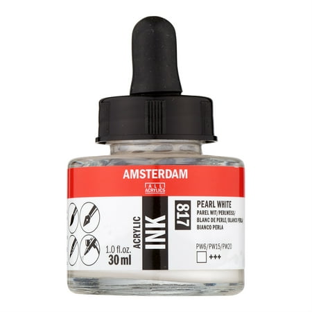 UPC: 8712079413927 | Amsterdam Acrylic Ink – Pearl White 30 ml