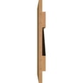 thumbnail image 3 of 26 7/8"W X 18"H Timbercraft Five 5 3/8" Boards Joined Board-N-Batten Shutters W/Z-Bar, Rough Sawn Western Red Cedar (Per Pair), 3 of 13