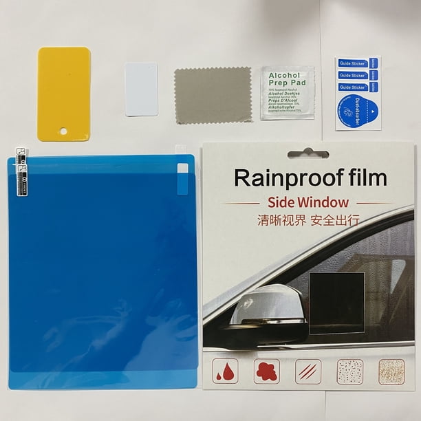Película impermeable Nano impermeable de 175X200 mm para espejo retrovisor de automóviles, motocicletas y camiones grandes