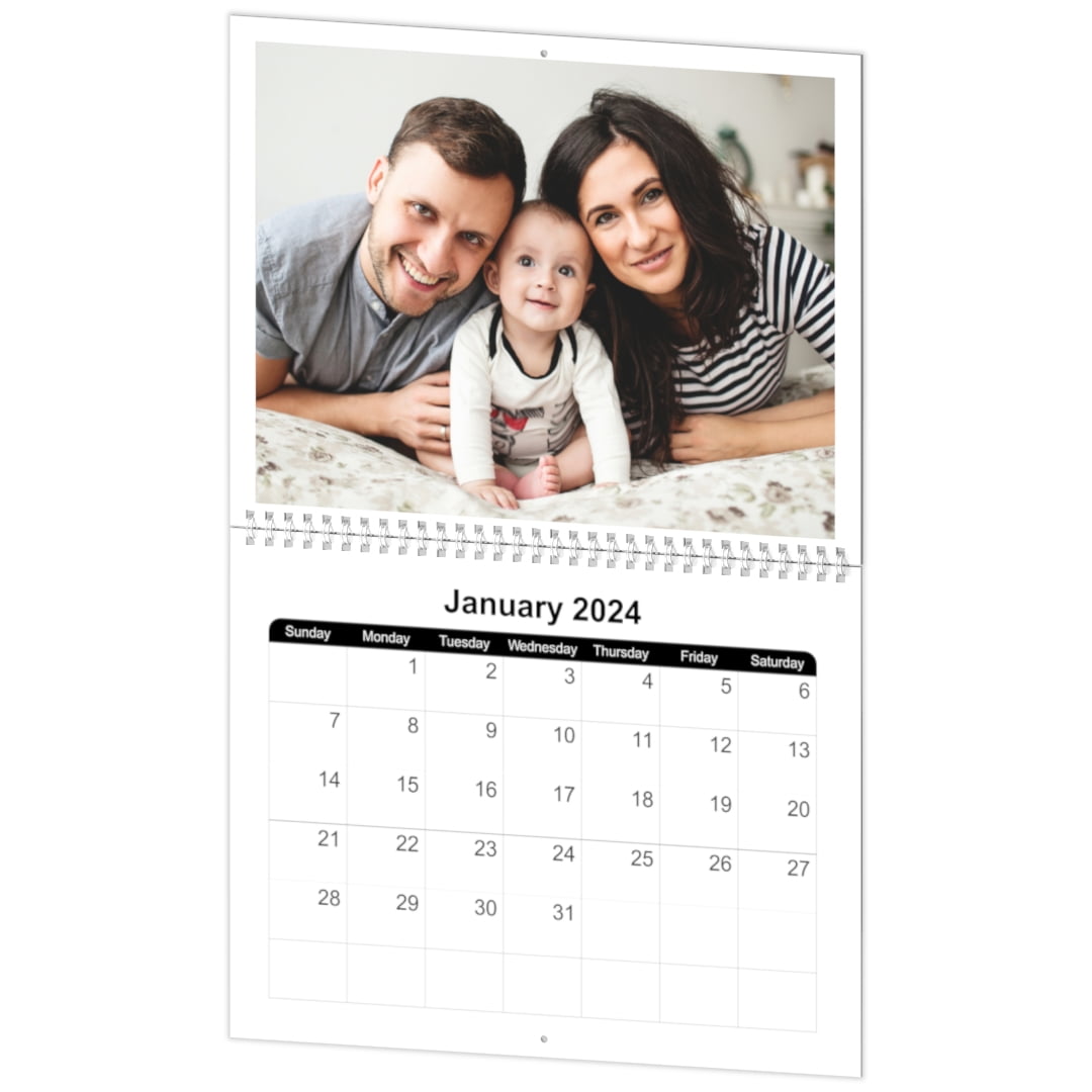 Same Day 8.5x11 Wall Calendar, 18 Month