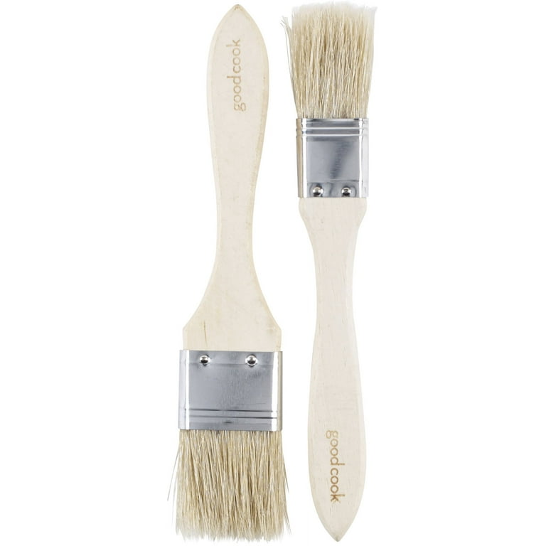 Vollrath 3W Boar Bristle Pastry Brush with Wooden Handle 463