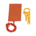 thumbnail image 3 of Silicone Rubber Heating Pad, Excellent Dielectric Strength High Heat Transfer Efficiency Safe Heating Mat Flexible  For 3D Printer Hot Bed, 3 of 8