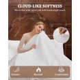 thumbnail image 6 of GARVEE Heated Electric Blanket Throw,50"x60" Waffle Weave Fast Heating Blankets,6 Heat Levels & 4 Hour Auto Shut Off,White, 6 of 9