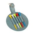 thumbnail image 3 of Baoblaze Golf Tee Pouch Bag Fits All Brands Golf Training Accessories Golf Tee Holder Light Blue, 3 of 8