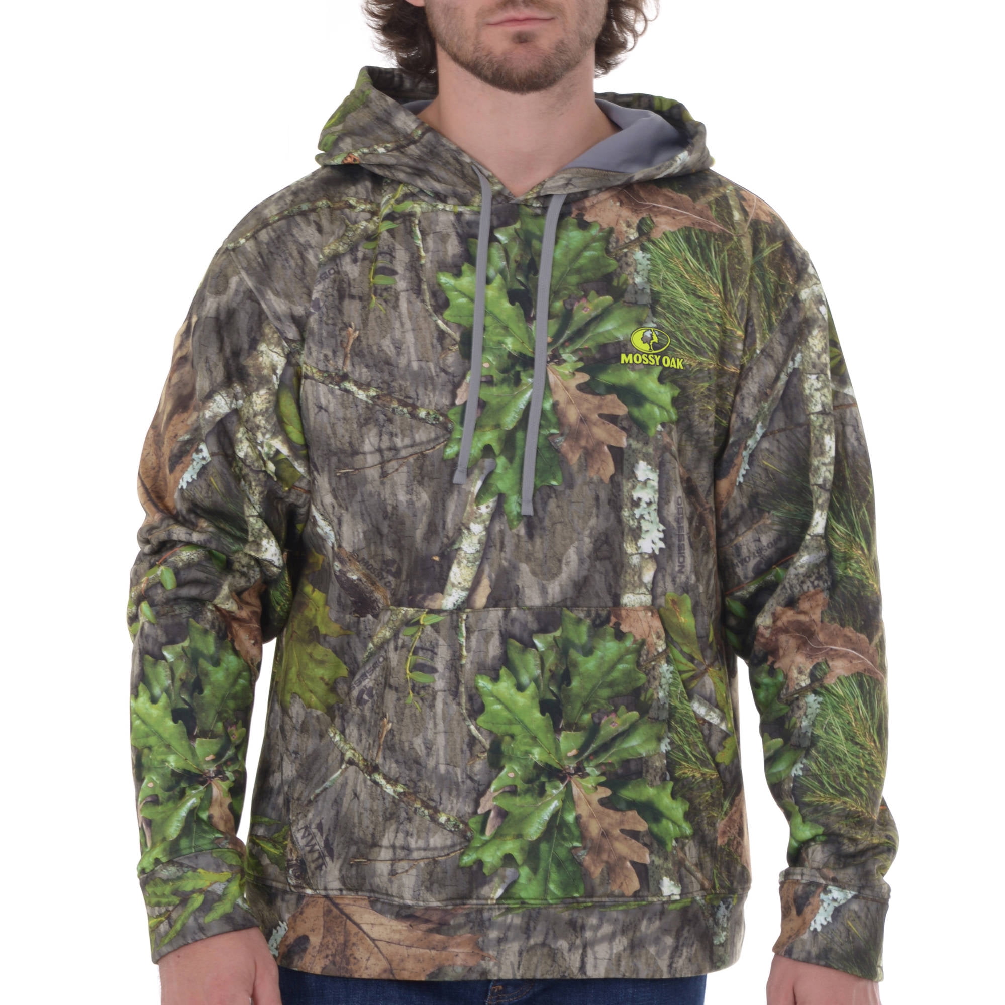 Realtree and Mossy Oak Men's Performance Fleece Hoodie by Intradeco