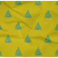 thumbnail image 4 of oneOone Organic Cotton Poplin Twill Fabric Floral Block Printed Fabric 1 Yard 42 Inch Wide, 4 of 4