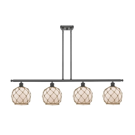 

Innovations Lighting 516-4I Farmhouse Rope Farmhouse Rope 4 Light 48 Wide Linear