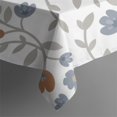 thumbnail image 3 of 52x52 Inch Waterproof Square Tablecloth, Thickened Polyester Table Cover for Dining & Parties, Floral Print, 3 of 6