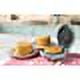 thumbnail image 5 of Jinsinto Mini waffle maker for classic waffles, Small waffle maker with non-stick coating, for children's birthdays, family celebrations, Easter or Christmas, Retro design, Col.: mint, 5 of 5
