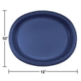 thumbnail image 2 of Party Central Club Pack of 96 Navy Blue Disposable Paper Banquet Dinner Plates 12", 2 of 2