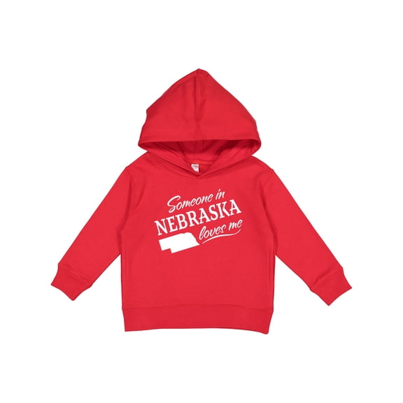 Inktastic Someone in Nebraska Loves Me Toddler Hoodie
