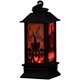 thumbnail image 1 of Luz de vela LED con tema de Halloween, linterna retro de cuatro esquinas, velas colgantes sin llama, adorno de lámpara para decoración del patio del jardín del hogar, 1 of 8