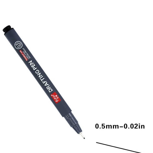Water-based Young Users Drawing Pen, 10ml Art Tracing Pen, Non-toxic Ink, Washable Markers, for Crafts, Institute Projects, Durable Construction, Assorted Colors, Safe for Age 312, Ihhxbz | G