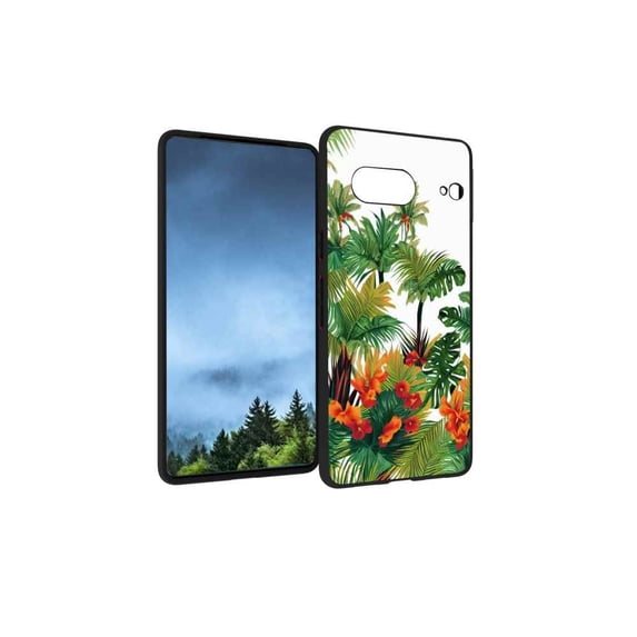 Compatible with Google Pixel 7 Phone Case, Tropical-5-3 Case Men Women, Flexible Silicone Shockproof Case for Google Pixel 7