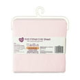 thumbnail image 5 of (3 pack) Parent's Choice 100% Cotton Infant Crib Fitted Sheet, Pink, 5 of 8