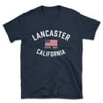 thumbnail image 1 of Lancaster California Patriot Men's Cotton T-Shirt, 1 of 1