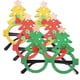 thumbnail image 4 of Adornos navideños, vasos navideños para niños, adornos navideños 2024, Papá Noel, marcos de gafas con astas de muñeco de nieve, 4 of 5