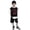 1-Black1769, variant on Tiijoy Boys Athletic Basketball Short Sleeve T Shirt Shorts Outfits, Sizes 18-24 Months