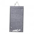 thumbnail image 2 of Bolsa de almacenamiento para broches colgantes Organizador de almacenamiento de broches Exhibidor de broches multiusos gris 52cmx31cm, 2 of 9
