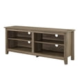 thumbnail image 2 of Manor Park Open Storage TV Stand for TVs up to 65", Grey Wash, 2 of 9