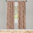 thumbnail image 3 of Ambesonne Tribal Curtains, Folkloric Cultural Items, Pair of 28"x63", Multicolor, 3 of 5