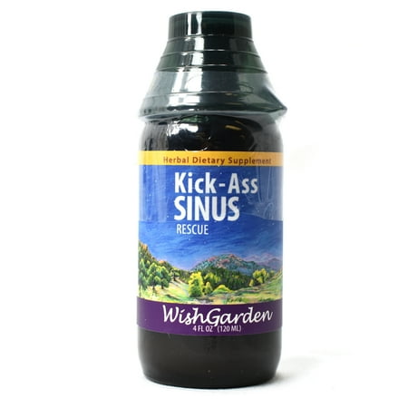 - WishGarden Herbal Remedies WishGarden Herbs — Kick Ass Sinus Herbal Formula — Gluten Free — 4 oz Jigger Top