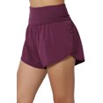 thumbnail image 1 of TheMoogan Women's PLUS High Waist Lightweight Running Shorts Brief Inner Gym Athletic Workout, 1 of 7