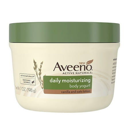 Aveeno Daily Moisturizing Body Yogurt Lotion Vanilla And Oats, 7