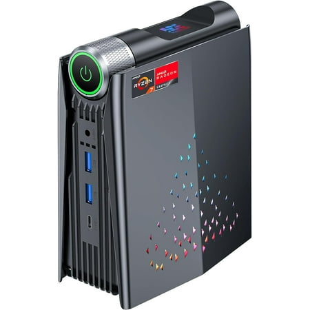 NIPOGI S3A Mini PC with AMD Ryzen 7 6900HX, 32GB RAM, 1TB SSD, Windows 11 PRO