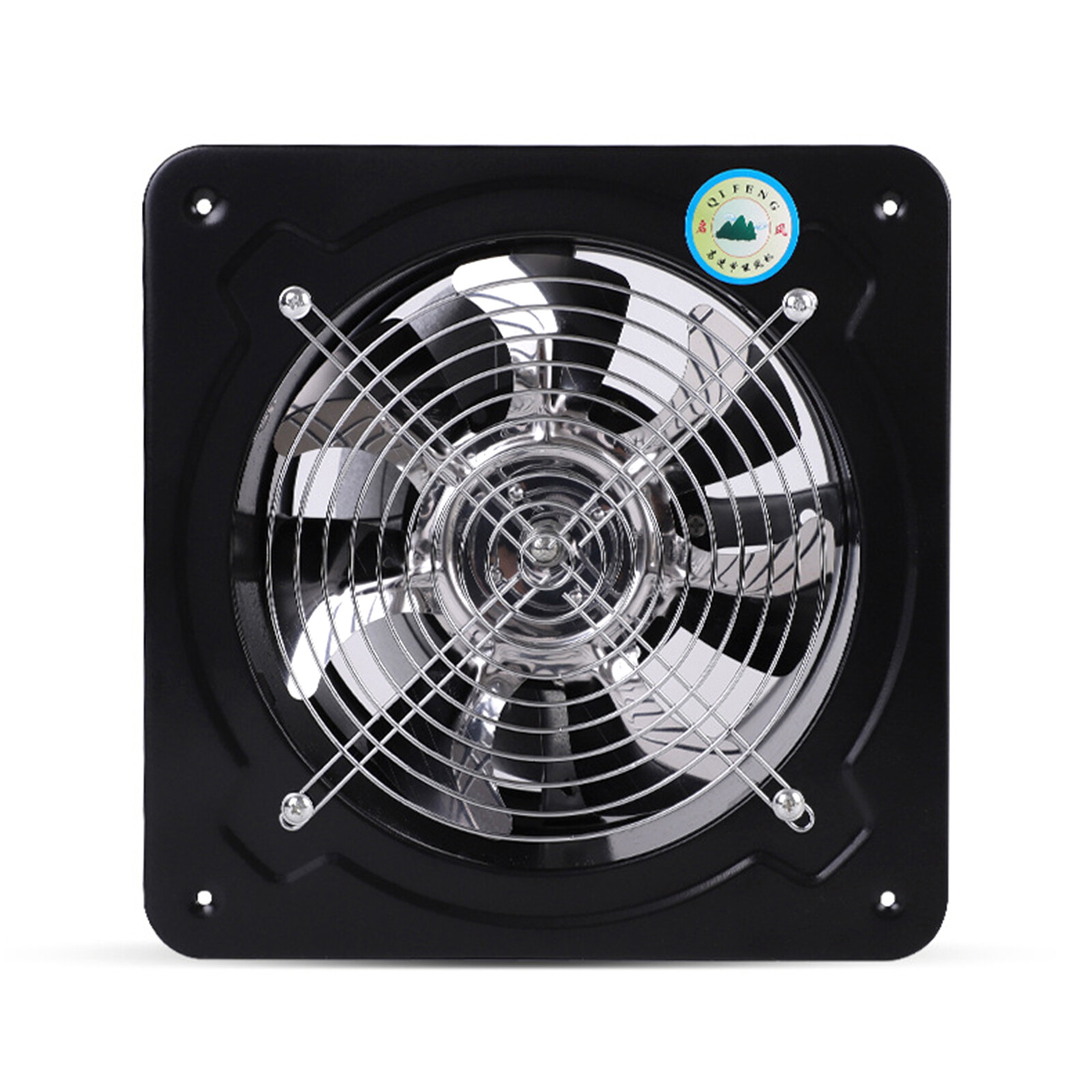 9" High-Power Exhaust Fan with 2600RPM Copper Motor – Wall or Window Mount Ventilation Fan for Kitchen, Bathroom, Workshop, 50W Quiet Industrial Air Extractor