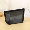 thumbnail image 4 of bestolf Mesh Cosmetic Bag Purse Organizer Pouch See-Through Makeup Bag Toiletry Organizer for Skincare Products Cosmetics (Large ), 4 of 8