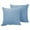 Light Blue, variant on JingChun Throw Pillow Covers Decorative 17 X 17 Inches Pack of 2 Cozy Cloth Cushion Cases for Couch Sofa Bed Living Room Home