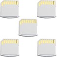 thumbnail image 1 of HUGFEGWE Micro SD TF to SD Card Kit Mini Adaptor for Extra Storage MacBook Air/Pro/Retina 5PCS CJ25311-8168, 1 of 8