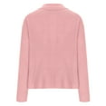 thumbnail image 6 of Kilaqueen Sweaters for Women V-Neck Collared Button Knitted Ribbed Pullover Dressy Casual Long Sleeve Shirts, 6 of 8