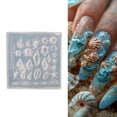 thumbnail image 2 of Sea Theme Small Art Accessories Mold Nails Designing Moulds Nails Embellishment Molds for Delicate Manicure Designs, 2 of 8