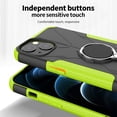 thumbnail image 4 of SaniMore for iPhone 14 Plus 6.7" 2022 Case, [360°Rotating Kickstand] [Magnetic Car Mount]Shockproof Anti-drop Tri-layer Matte Hybird Rugged Heavy Duty Protective Shell For iPhone 14 Plus, Rose, 4 of 14
