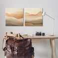 thumbnail image 3 of Stupell Industries Sweeping Desert Dunes Landscape & Nature Painting Wrapped Canvas Art Print Wall Art, 24 x 24, Set of 2, 3 of 8