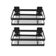 thumbnail image 1 of Organizador Repisa Para Baño Y Cocina 2pzs Estante Multifuncional Negro Organizador de Pared Practico Set de 2 Piezas Ideal para Baños y Cocinas, 1 of 8