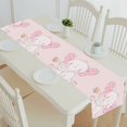 thumbnail image 1 of EREHome Cute elephant with a flower cartoon table runner table cloth tea table cloth 14x72 Inch, 1 of 1