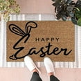 thumbnail image 4 of Easter Decorations HERESOM Easter Doormat Easter Eggs Rabbit Entryway Front Porch Rugs Anti-Bottom Floor Indoor Outdoor Carpet For Home Patio Home Decor Easter Gifts, 4 of 7