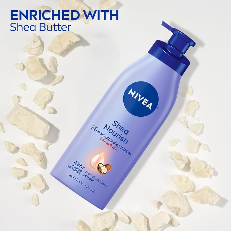 Nivea Shea Daily Moisture Body Lotion, 48-Hour Hydration photo 3