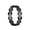 Black, variant on Chinese Hollow Out Rings for Women Men Stainless Steel Ancient Fortune Feng Shui Luck Personalized Gift Jewelry Black 11